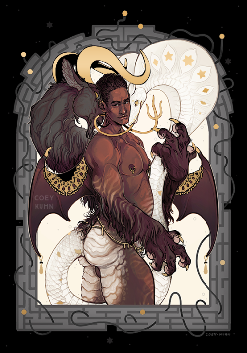 coeykuhn:Limited edition print that was part of Monsters and...