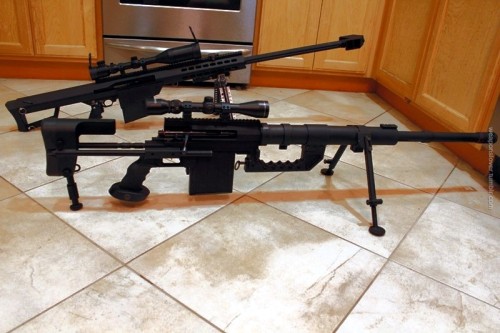 Barrett M82 using Ruger 10/22 and M200 Cheytac... - Weapons Lover