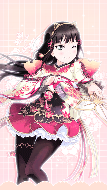 kaiyochins:Dia Kurosawa wallpapers ✧*:･→ requested by...