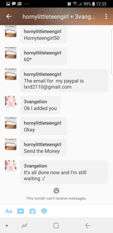 little-goddess-blog:This scamming hoe gives little ones around...