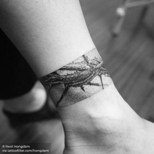 Mehndi Henna Style Leg Band Tattoo | SOURGRAPES TATTOO 13.22… | Flickr