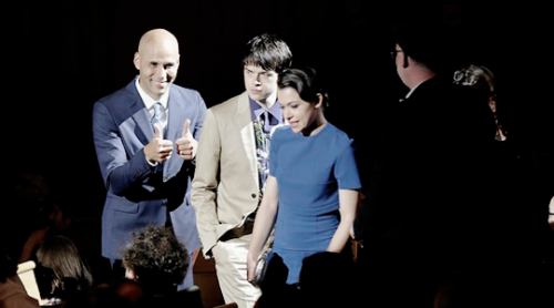 tatmasmile:@tatianamaslany @danedehaan & #KimNguyen at...