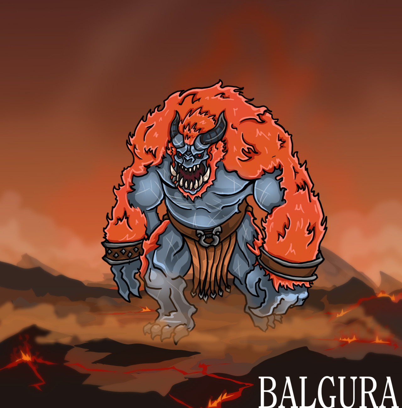 Printable Heroes — Art for the Balgura paper miniature. Balgura’s are...