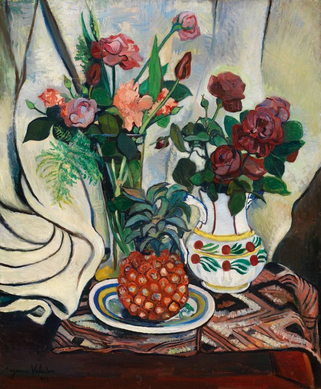 Women Painters - Suzanne Valadon (French, 1865 – 1938): Still Life...