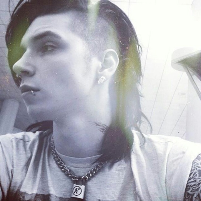 andy biersack as a young kid