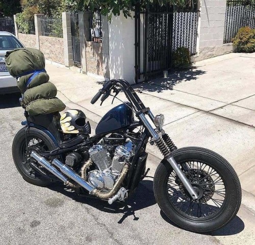 #Honda #vt600 #chopper...