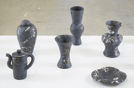 Andrew Lord Ceramics, Sixteen Pieces. Touching and Holding