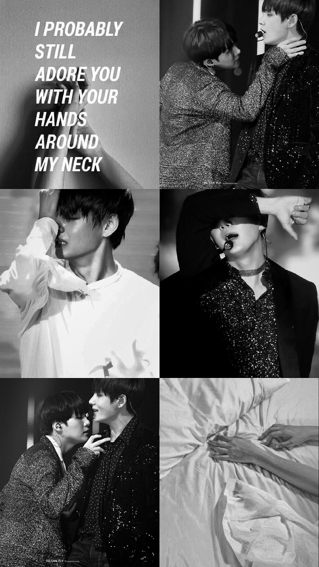 Vernon City Taegi Black And White Aesthetic By