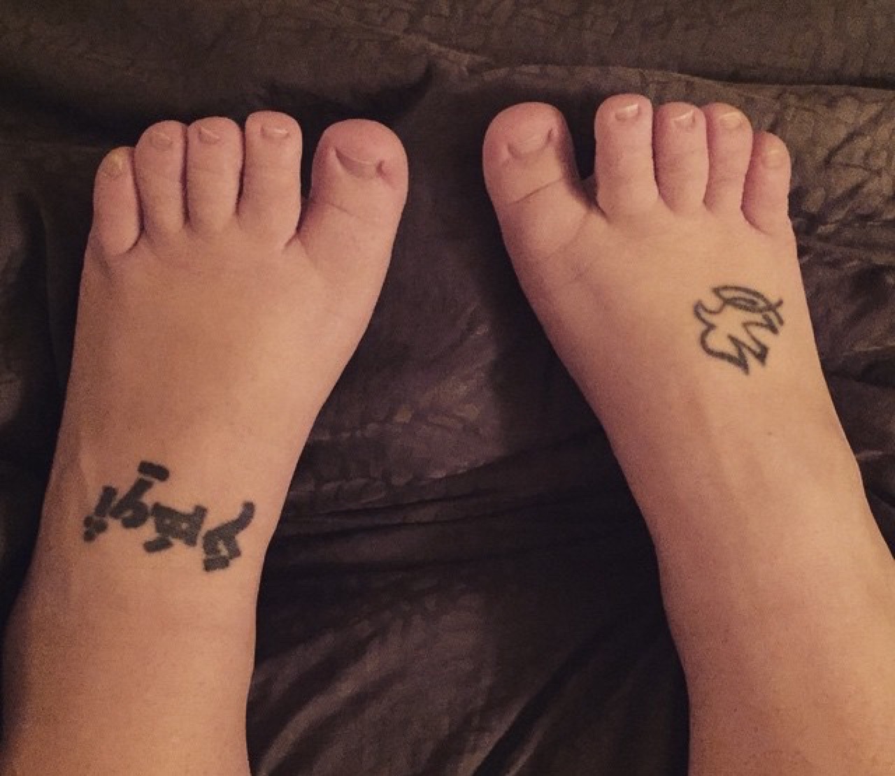 Pictures of fat feet