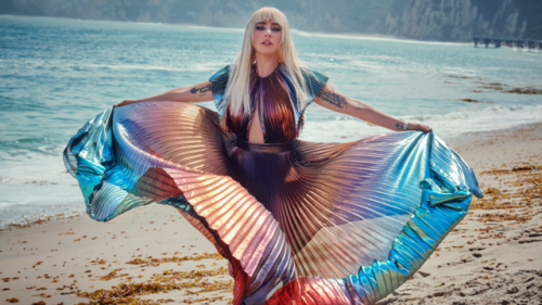 fkaloveorfame:Lady Gaga for ELLE Magazine by Ruth Hogben and...