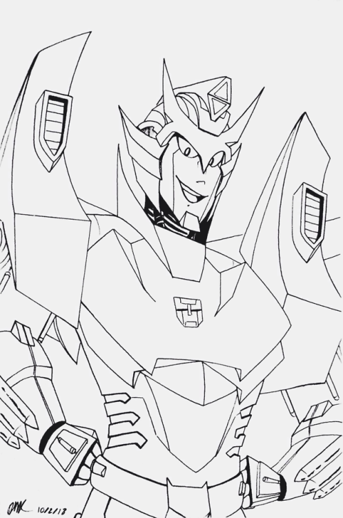 galacticproblems:Day 2 of Lost Light Fest, Rodimus Prime! 