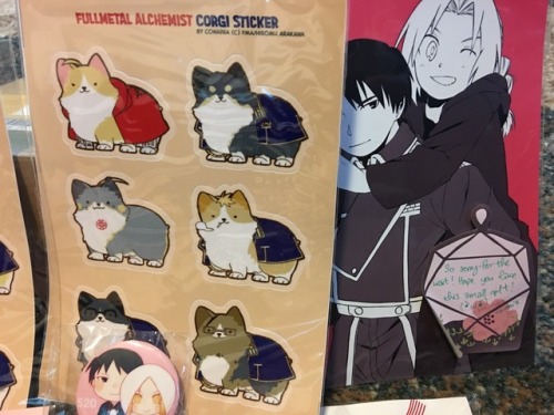 tsumi-alchemist:Finally got my FMA merch made by @cowania !I...