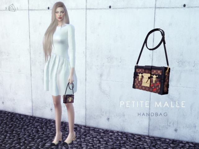 Lana CC Finds - starlord-sims: Louis Vuitton Petite Malle Bag