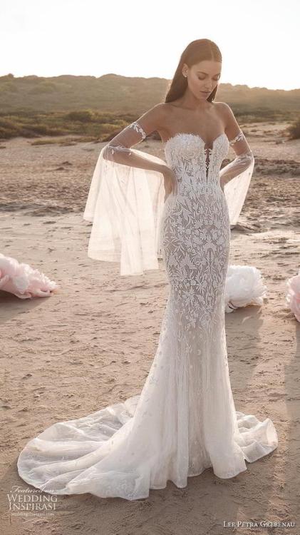 (via Lee Petra Grebenau 2019 Wedding Dresses — “Enchanted...