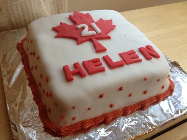 Helen’s 21st Birthday Cake So it was Helen’s... - A Very Melly Bake