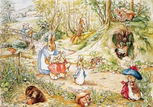 pagewoman:Peter Rabbit and Friendsby Beatrix Potter