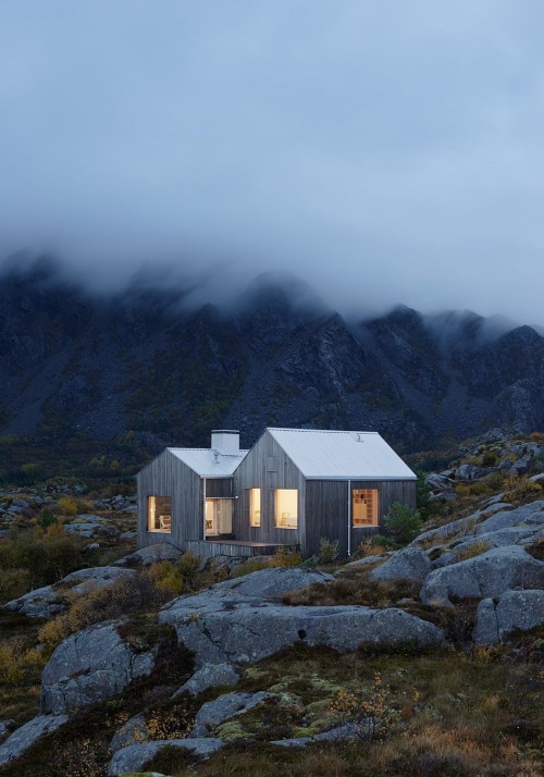 homelimag:Vega Cottage on an Island in Norway by Kolman Boye...