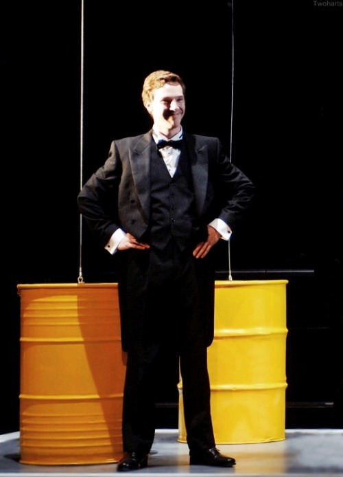 The Arsonists Benedict Cumberbatch Theatre Graphic
