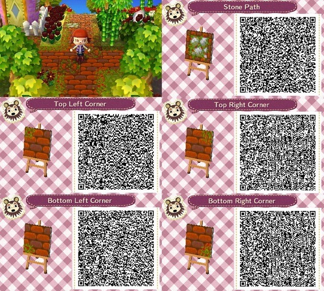 Animal Crossing: New Horizon / Leaf QR Code Paths
