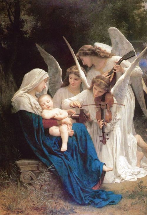 cappellapaolina:Song of the Angels , 1881William-Adolphe...