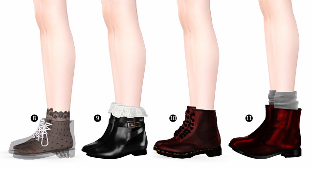 spectacledchic: Spectacledchic’s Shoes... - Eris Sims 3 CC Finds
