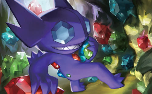 lovepokemontcg:illus. match “Sableye” from XY Promos