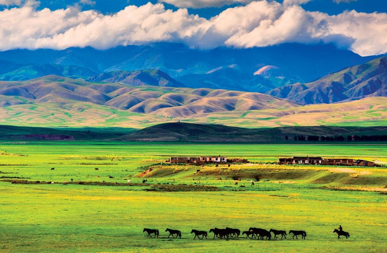 Степи и горы Казахстана