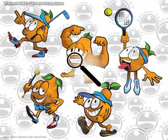 honeybell orange cartoon