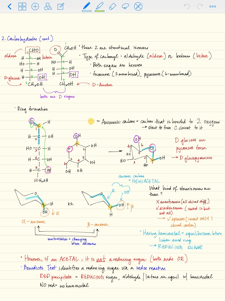 Organic Chemistry Notes, Lecture 4, MCAT Prep... - Notes Aesthetic