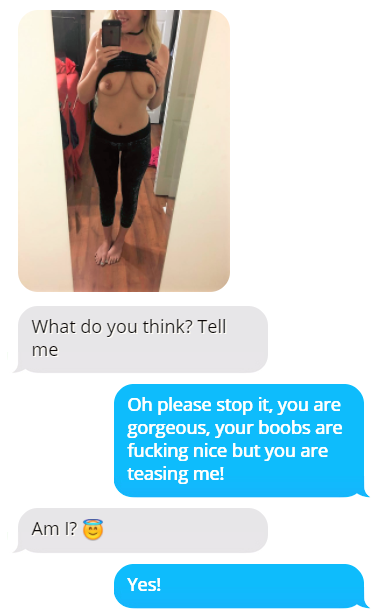 sluttytext:A simple compliment can go a long way.