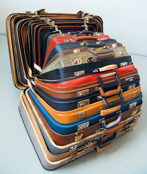 vintage luggage on Tumblr