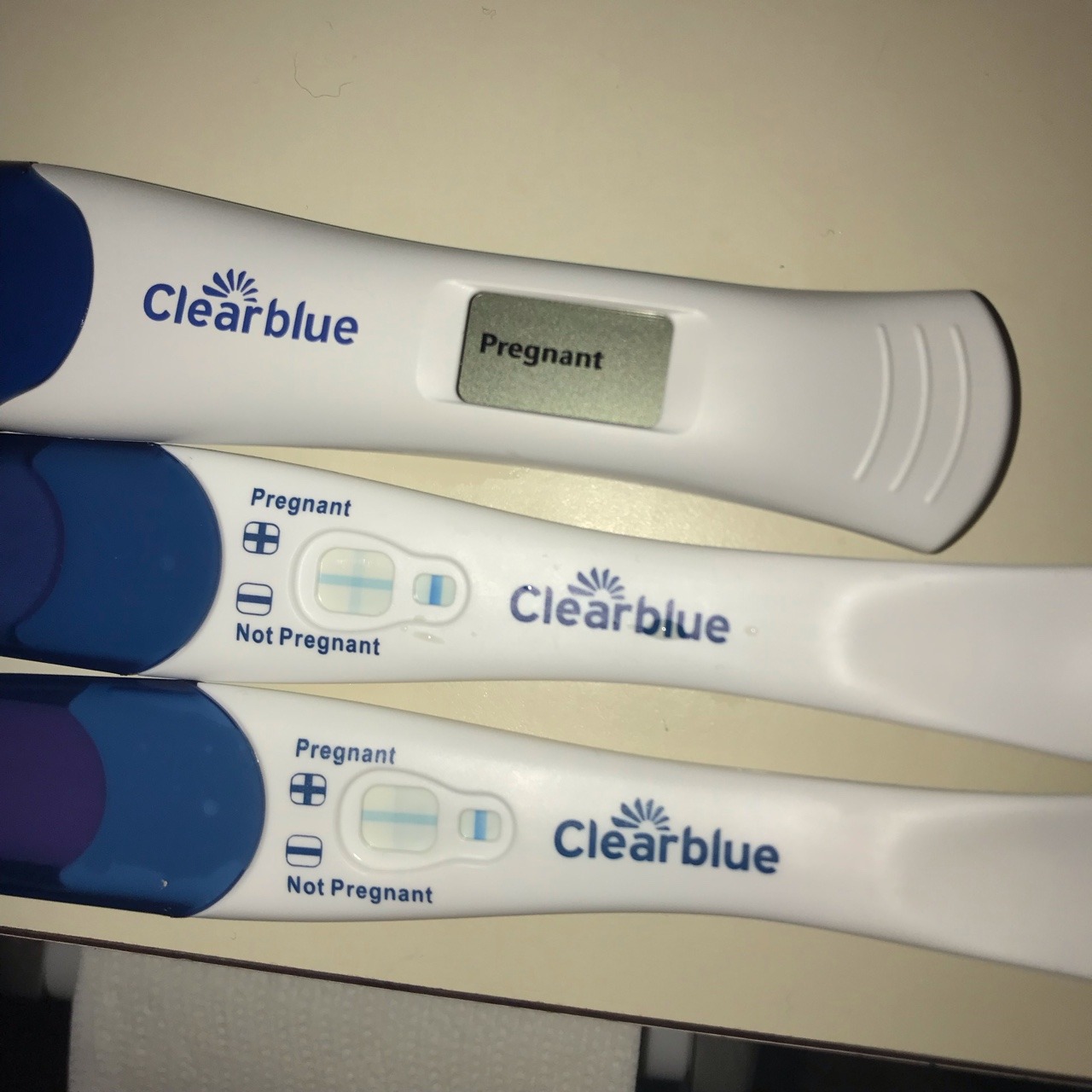 Тест на беременность Clearblue до 5 дней