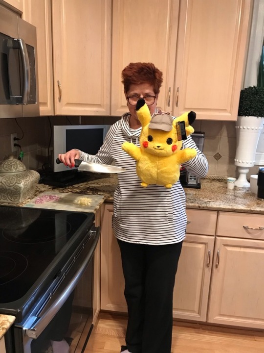 detective pikachu poseable plush