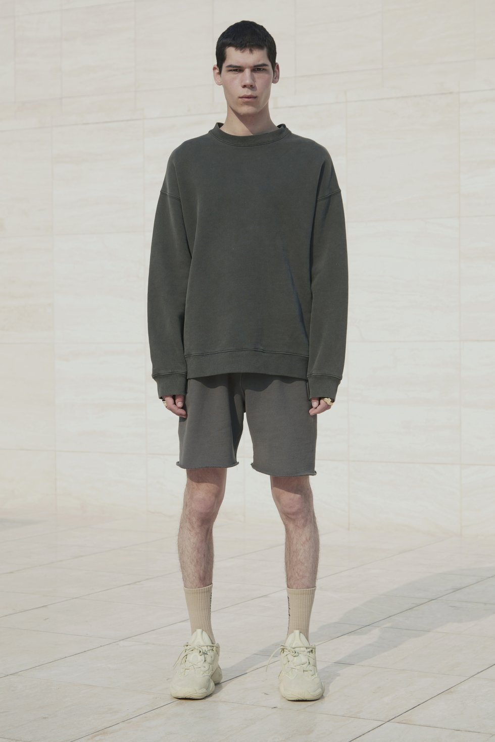 yeezy sweat shorts