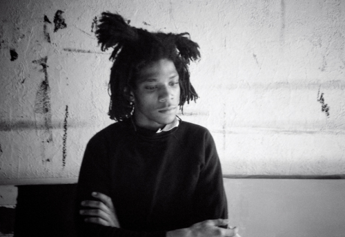 twixnmix:Jean-Michel Basquiat photographed by Roland Hagenberg...