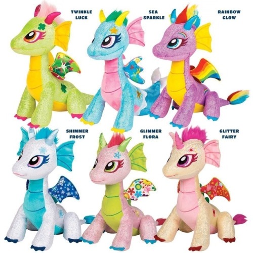 prettypoppony:These are called Glittershine Dragons, by Snap...