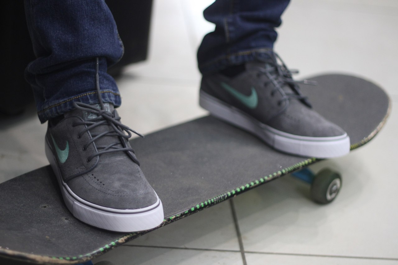 janoski grey mint