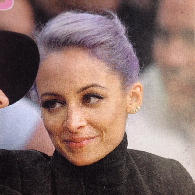 Instant Beauty Hair Extensions Nicole Richie S Lilac Hair Who