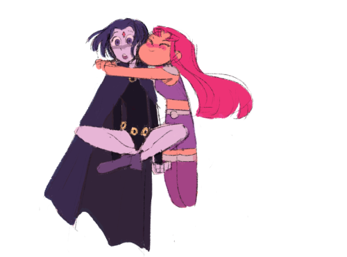 Raven X Starfire On Tumblr