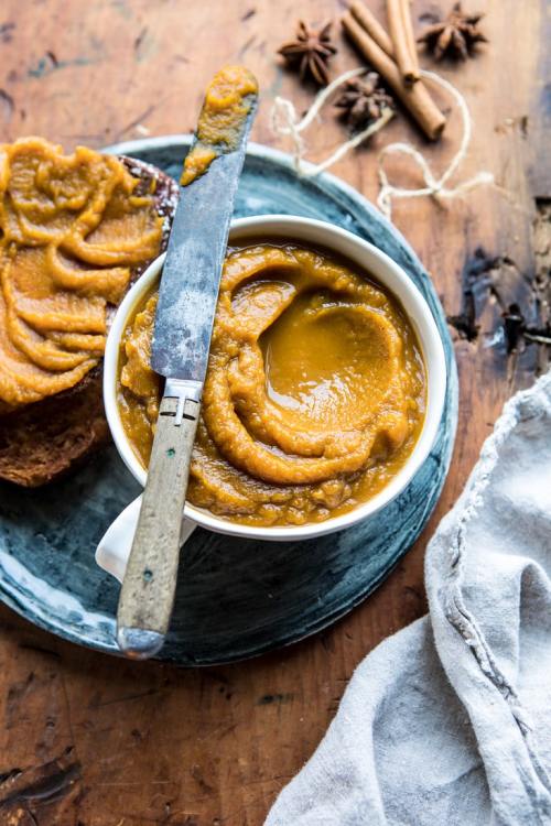 6 ingredient spiced pumpkin butter