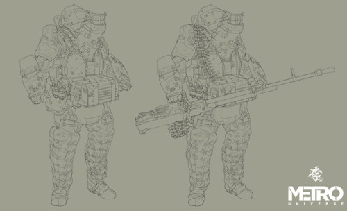 obokhan:Metro heavy armored soldierTribute for metro series