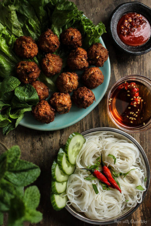 Lemongrass Pork Meatballs