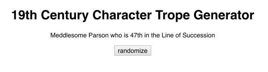19th century character trope
