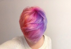 Multicolored Hair Tumblr