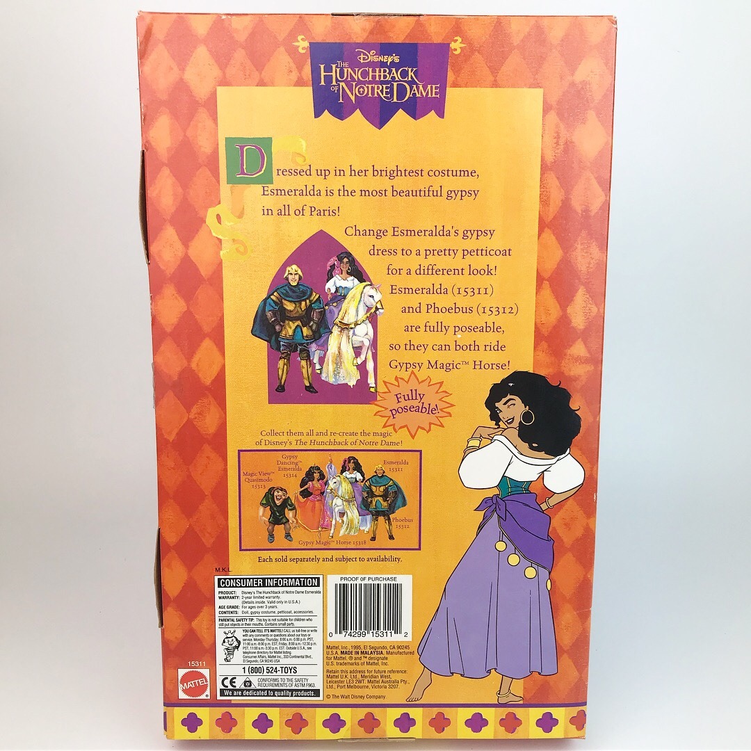 mattel esmeralda doll