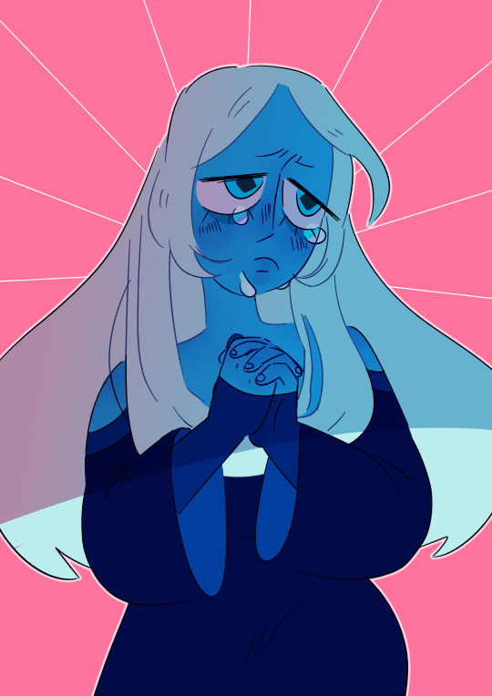 Anonymous said: Can you draw Blue and/or Yellow Diamond? Answer: 💧 💧