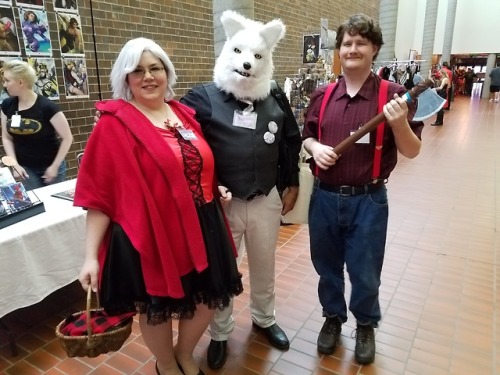 Sodak Con in Rapid City 10th anniversary. Red Riding Hood (me),...