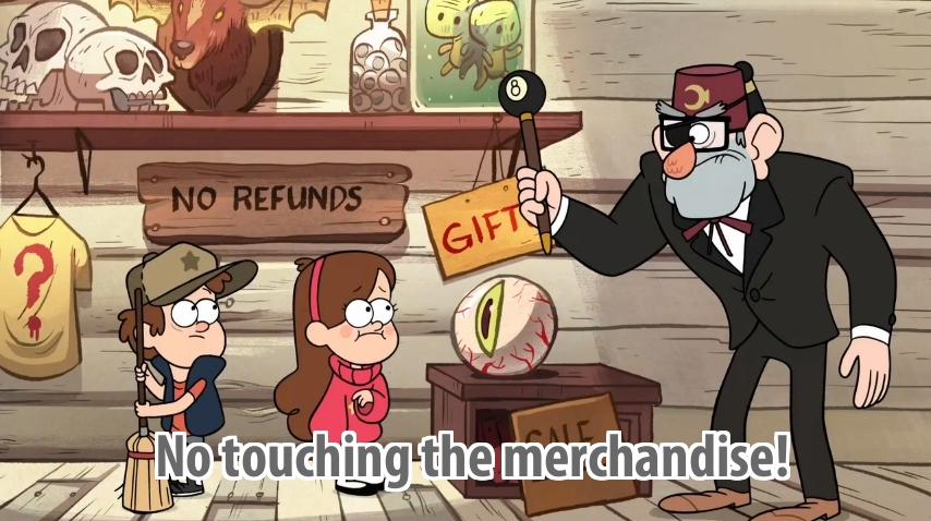 mysteriousMaggblog — Gravity Falls Ep. 1: Tourist Trapped