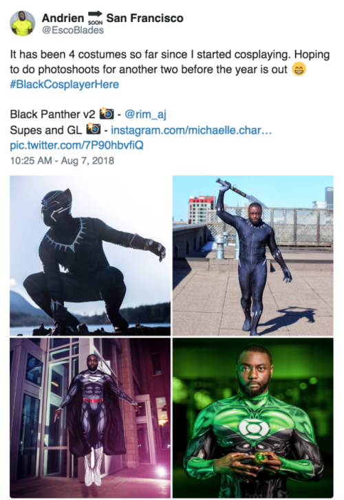 buzzfeed:Black Cosplayers Are Letting People Know They Do...