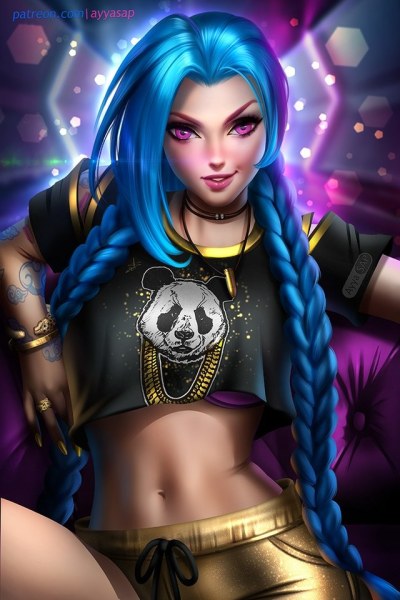 League Of Legends Jinx Tumblr